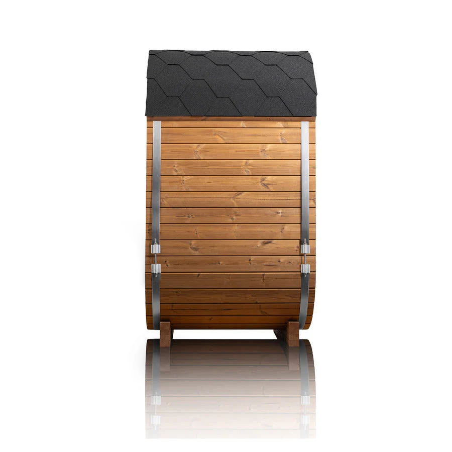 Orivon Auris One outdoor cedar sauna