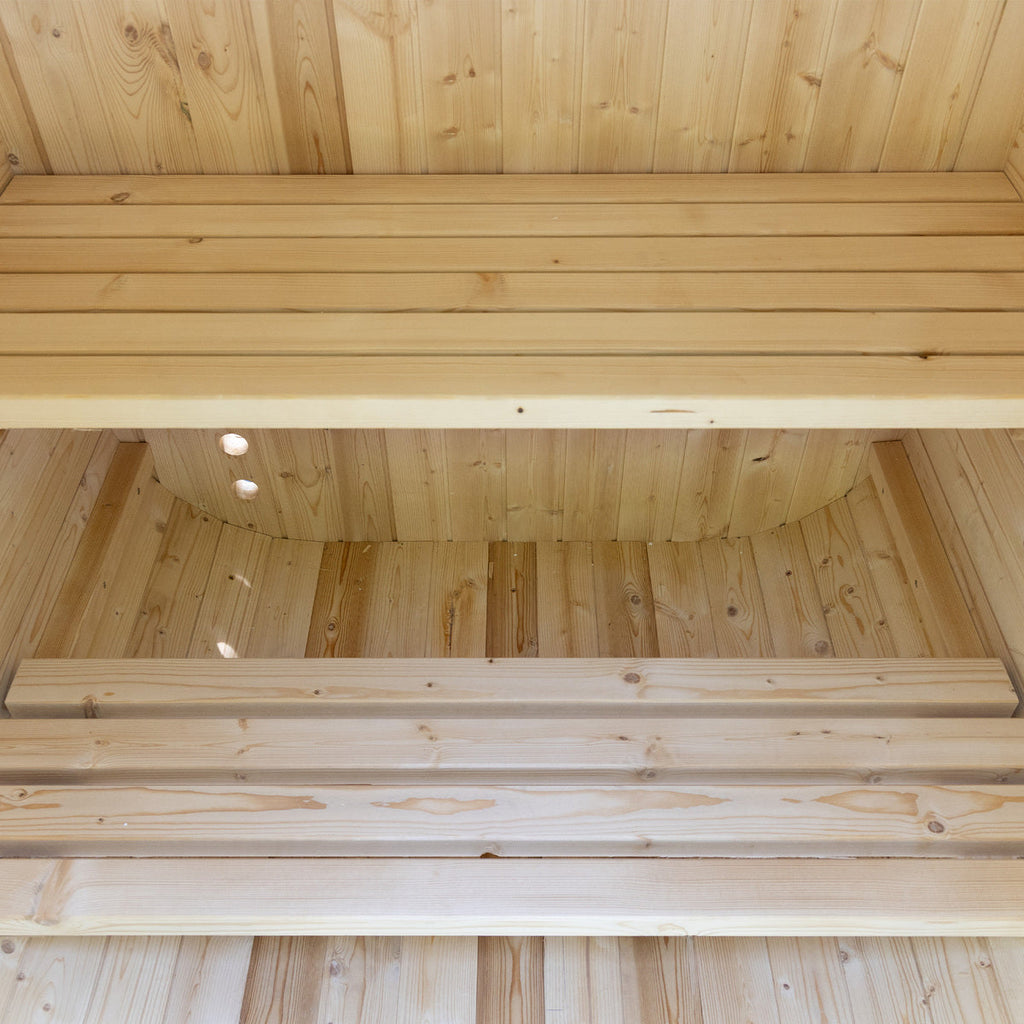 Orivon Auris One outdoor cedar sauna