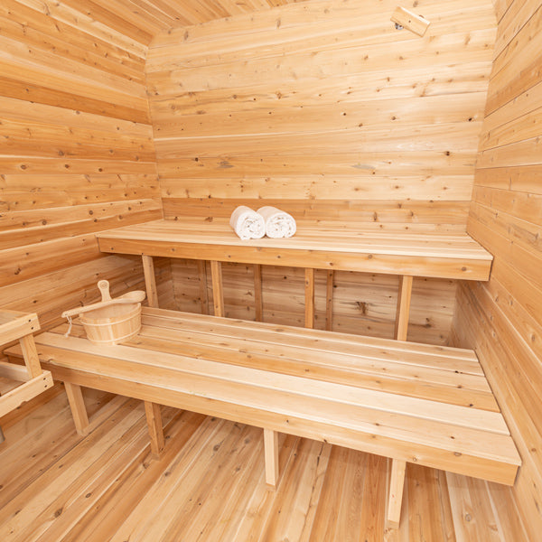 LeisureCraft Luna sauna detail