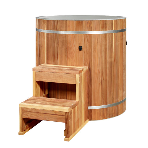 Dynamic Cold Therapy Barrel Cold Plunge Tub, Plastic Interior (DCT-B-042-PLPC-34) - photo 1