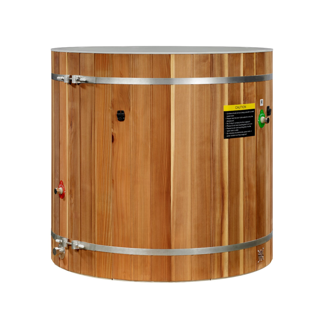 Dynamic Cold Therapy Barrel Cold Plunge Tub, Plastic Interior (DCT-B-042-PLPC-34) - photo 3