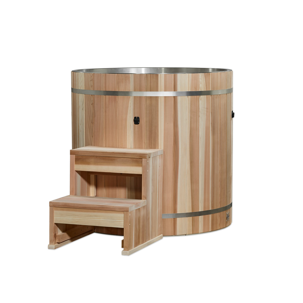 Dynamic Cold Therapy Barrel Cold Plunge Tub, Stainless Steel Interior (DCT-B-042-SSPC-34) - photo 3