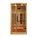 Golden Designs Compact Full Spectrum Infrared Sauna with Himalayan Salt Bar (GDI-8010-03) - photo 1