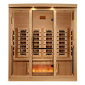 Golden Designs 4-Person Full Spectrum Infrared Sauna with Himalayan Salt Bar (GDI-8040-03) - photo 1