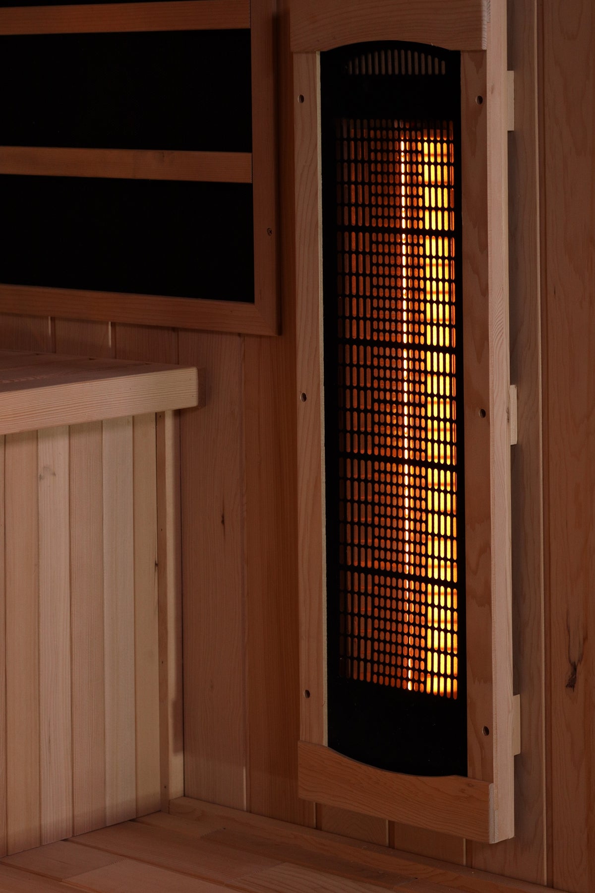 Golden Designs 4-Person Full Spectrum Infrared Sauna with Himalayan Salt Bar (GDI-8040-03) - photo 8