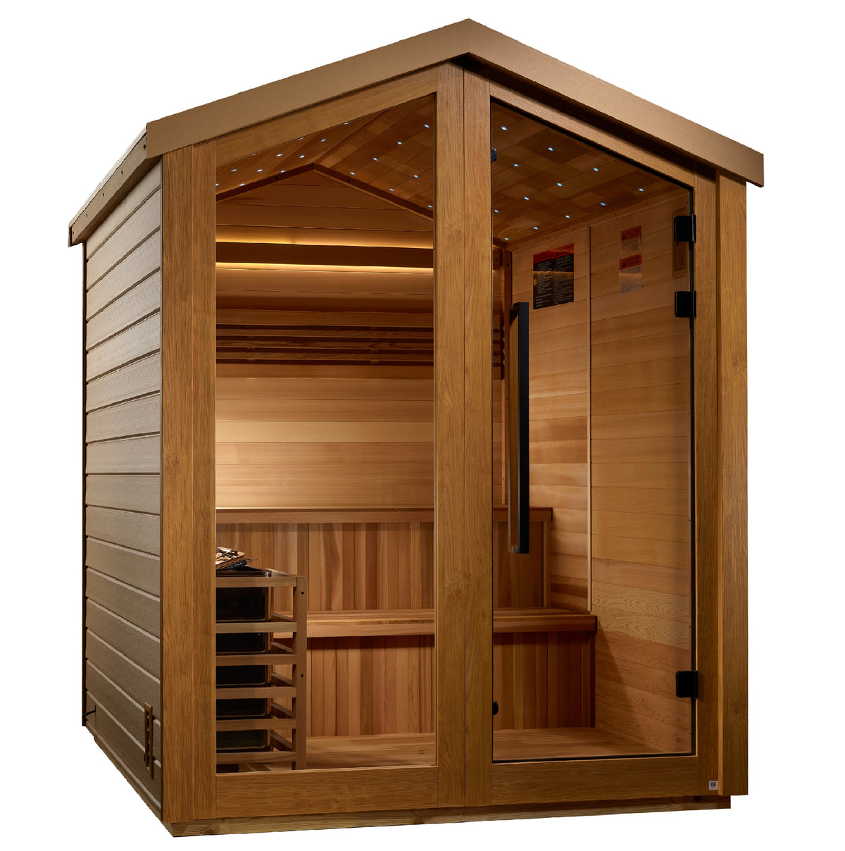 Golden Designs Kaarina 6-Person Traditional Outdoor Sauna (GDI-8506-01) - photo 2