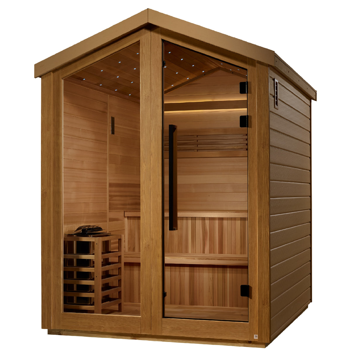 Golden Designs Kaarina 6-Person Traditional Outdoor Sauna (GDI-8506-01) - photo 3