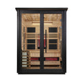 Golden Designs Loviisa 3-Person Hybrid Outdoor Sauna, Black Finish (GDI-8523-04) - photo 1
