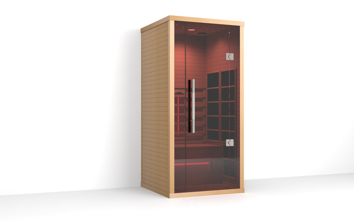 Orivon Lumin One infrared sauna interior