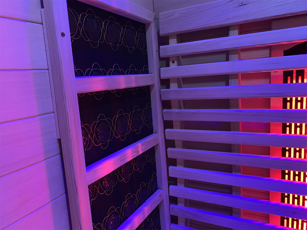 Orivon Lumin Two infrared sauna dimensions