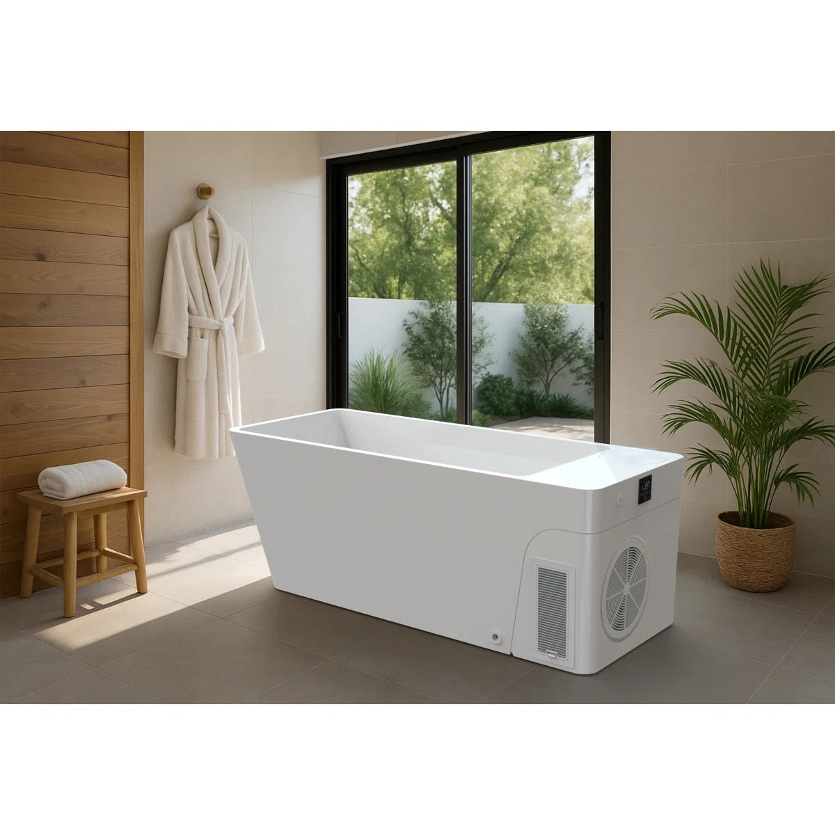 Orivon Frost cold plunge tub setup