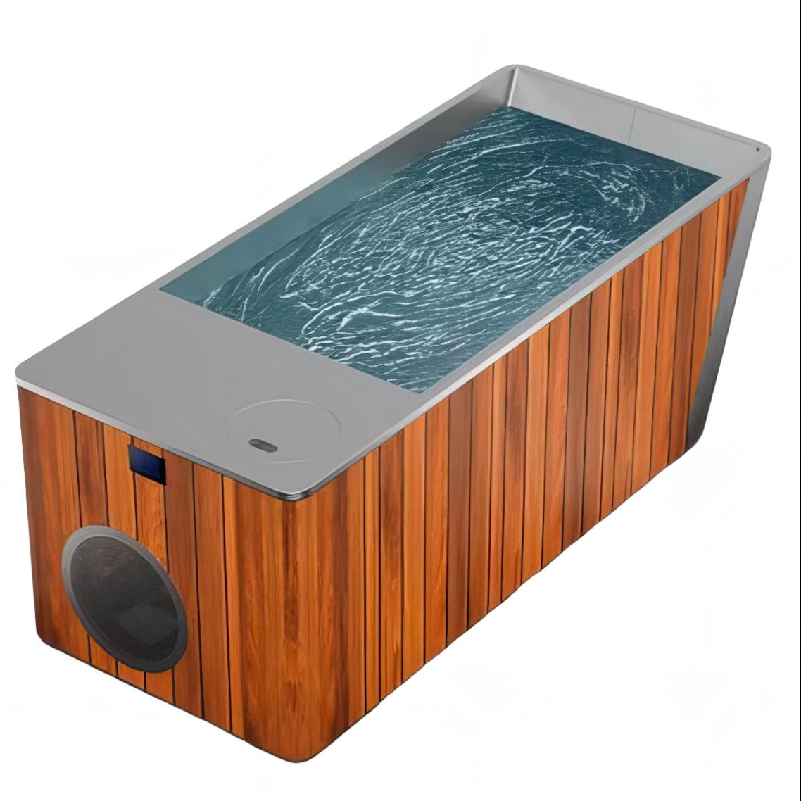Orivon Frost cold plunge tub in Metallic
